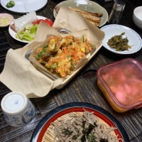 桜エビのかき揚げ。