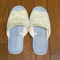 7/1　夏用スリッパ妻の　関係ないですがしまむら、してしまいました…
