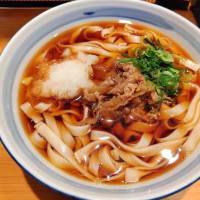 名駅（２９）驛釜きしめん：肉きしめん大