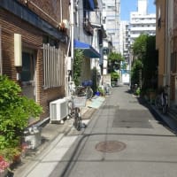 withコロナ時代の散歩は誰もいない路地裏