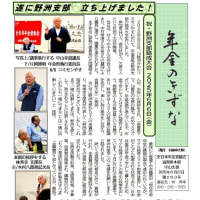 守山・野洲支部機関紙「年金のきずな」283号 7月号