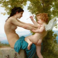 【Relaxing Healing and Art】ウィリアム・ブグロー William Bouguereau(Young Girl Defending Herself Against Eros )