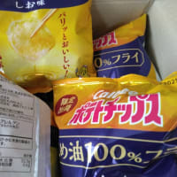 カルビー  ポテトチップス こめ油100％フライ しお味