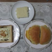 男の料理 「牛すじカレーチーズパン＆クリームパン」