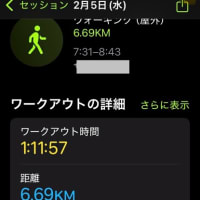ウォーキング通勤は疲れるネ