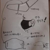 簡単な「靴下マスク」の作り方