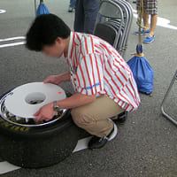 広島交通科学館主催「レースカー走行イベント」　第１部　前の祭