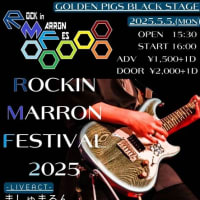 2025.5.5（祝）GOLDEN PIGS BLACK STAGEでライブ演ったよん♬