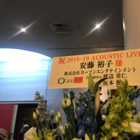 第1067話「安藤裕子 ACOUSTIC LIVE 東京・なかのZERO」