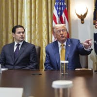 ８日　プーチン氏のウクライナ巡る約束「無意味」＝トランプ氏
