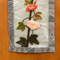 花とタペストリー