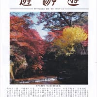 瀬戸市文化協会の「文協だより 遊遊遊」の表紙写真　1