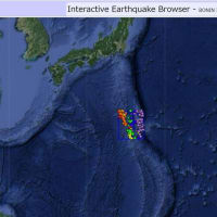 父島近海でＭ６．０の地震発生