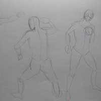 イラスト練習その36～疲れた～
