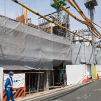 「夕やけだんだん」周辺工事中