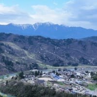 簡易水道有収率対策プロジェクト会議＆生坂ダム湖上空からの風景
