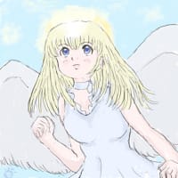 天使のファイティングポーズ