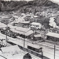 1934年（昭和9年）水郡線　磐城石川駅。