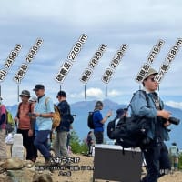 入笠山　３６０度の大パノラマ
