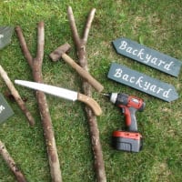 Various garden works
