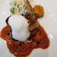結婚式の料理は終了後に頂きました。