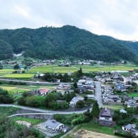 やまなみ荘定例会＆(株)いくさかてらす取締役会＆下生野上空からの風景