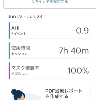 CPAPアプリが戻ってきた