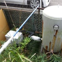 井戸ポンプと圧力タンクの交換・・・千葉市