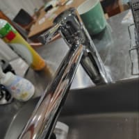 台所水栓の交換