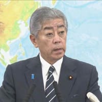 ２７日　フェンタニルの密輸「絶対に許さない」岩屋外務大臣 日本経由の一部報道で