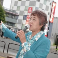 夕方の駅頭演説会＠国分寺駅北口🚩(6/10)