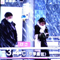 今冬　最悪の寒波・雪