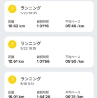 5月のRUN
