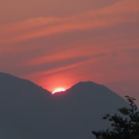 二上山の日の出～北大伴　千早川４　２０２５．７