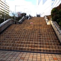 階段紀行・西日本　神戸編　　”宇宙基地”（？）につながるスペイン大階段