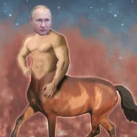 プーチンのコラ画