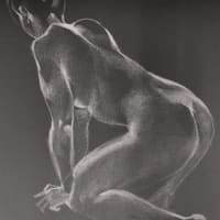 #nude black base #pastel drauing #body beauty