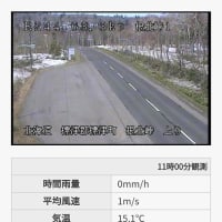 「本日の根北峠」2025/5/10
