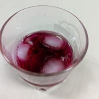 夏の飲み物。紫蘇ジュース