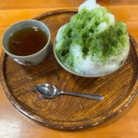 抹茶かき氷
