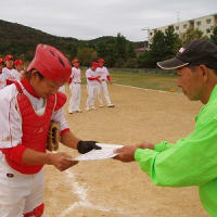 第５１回市民大会ソフトボール競技　表彰式