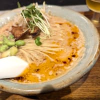 Homemade Ramen青麦@大森 ドイツのMonaco Ramenとのコラボ、カシューナッツ&ポルチーニ白湯ラーメン1日限定15食で登場!