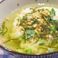 日高食品さんのふく茶漬けを～