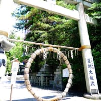 岡崎神社茅の輪くぐり