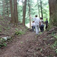大町市の山寺遺跡を見学に行きました