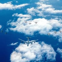 ☆空自と米空軍のB-1やB-52との共同訓練の様子　画像多め