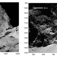 チュリュモフ・ゲラシメンコ彗星67Pの崖崩壊 – II。 イムホテプとハトホル