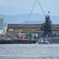 小説キャナルタウン 150　潜水艦の入港　三菱重工神戸造船所