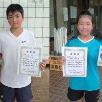 ㊗　祖川一毅君、全国小学生テニス選手権大会四国地域予選で優勝！