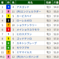【アスゴッド】ヒヤヒヤさせるぜっ！(^^;)　6/22函館3R・優勝！